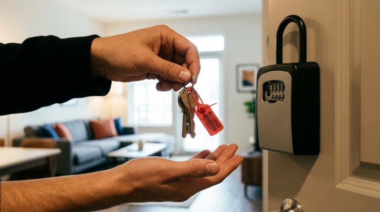 Пломбирование и безопасная передача ключей при посуточной аренде